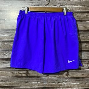 Nike PRO Men's Athletic Running Shorts in Blue